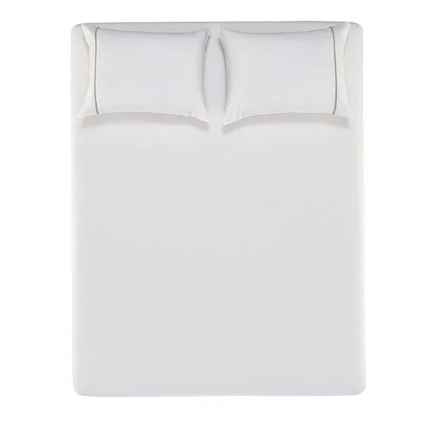 Jogo de Cama Karsten 160 Fios Noah Branco 2 peças - Solteiro