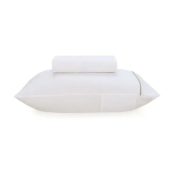 Jogo de Cama Karsten 160 Fios Noah Branco 2 peças - Solteiro